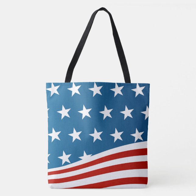 Grande Tote Bag-Patriótico (Frente)