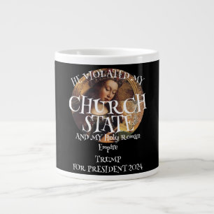GRANDE TSA DOJ FV CANECA DE CAFÉ VD STD TRUMP TRUMPS REPU