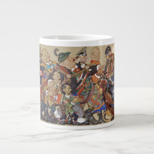 GRANDE TSA DOJ FV CANECA DE CAFÉ VD STD TRUMP TRUMPS REPÚ