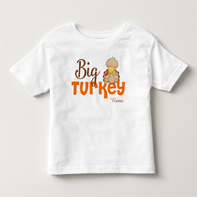 Grande Turquia - Camiseta Personalizada de Ação de (Frente)