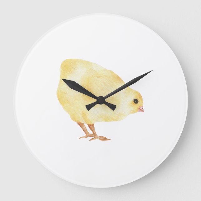 Grande Um relógio de pintinho. (Frente)