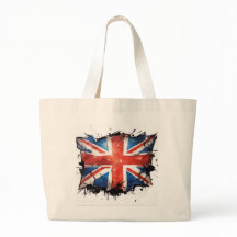 Uma bolsa tote union jack