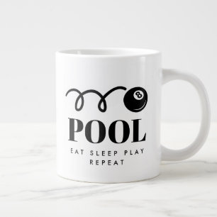 Grande Uma caneca de café escura e escura engraçada para