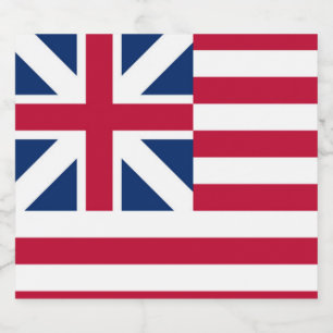 Grande União, 1rua EUA Bandeira das Colônias