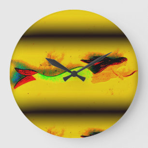 Grande vintage parece um relógio de sereia