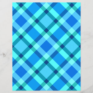 Grande Xadrez Moderna, Azul Cobalto e Turquesa