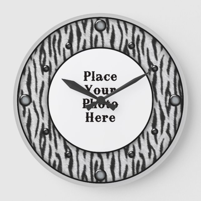 Grande Zebra, Seu Relógio Fotográfico (Frente)