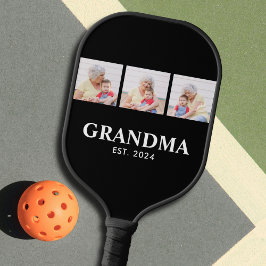 Grandma Established Modern Bold Black 3 Photo