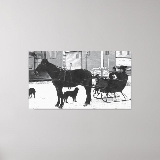 Grandma Johnson Canvas Tamanho da impressão (63,00 (Frente)