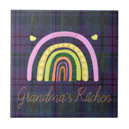 Grandma's Kitchen Rainbow 'Happiness is Homemade' 