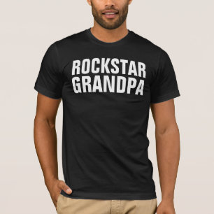 GRANDPA ROCKSTAR T-SHIRTS CAMISETAS