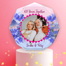 Grandparents 60th Diamond Anniversary Floral Gift