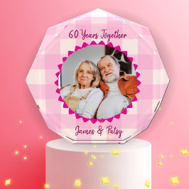 Grandparents 60th Diamond Anniversary Keepsake
