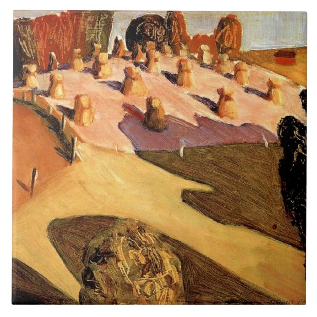 Grant Wood - Iowa View, belas artes (Frente)