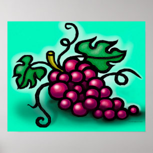 Grapes Poster