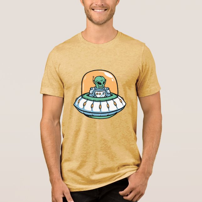 Graphic alien t-shirt  (Frente)