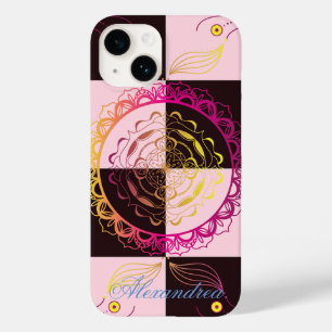 Graphic Mandala Art, Mystic Checkerboard