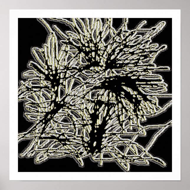 Grass Yarning Poster Impressão (Frente)