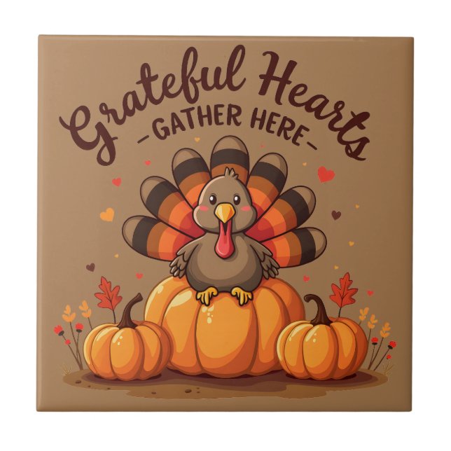 Grateful Hearts Thanksgiving Turkey (Frente)