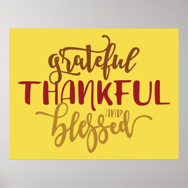 Grateful Poster (Frente)