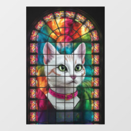 Gratidão Iluminada: Uma Janela De Vidro Estreita