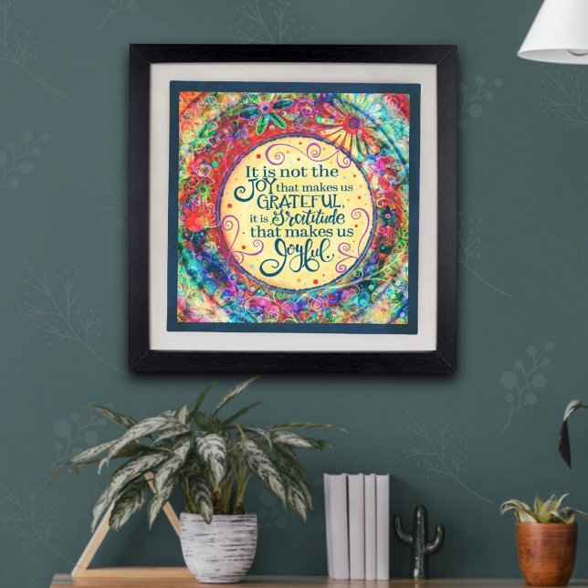 "Gratidão Nos Torna Jovens" Foto de Inspirividade (Criador carregado)