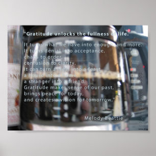 Gratidão, Poster