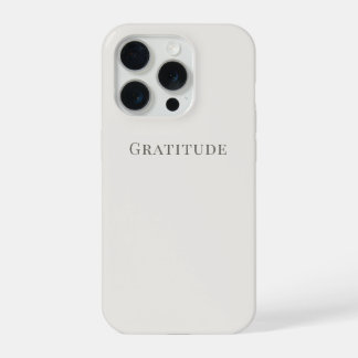 Gratitude – Minimal Typography (Slim Fit or Tough)