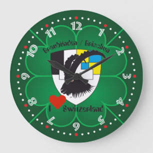 Graubünden Grischun Grigioni Suíça Svizra relógio