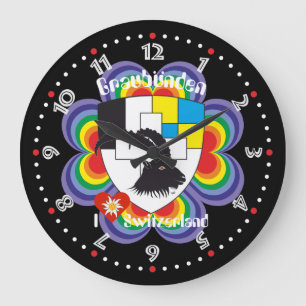 Graubünden Grischun Grigioni Suíça Svizra relógio