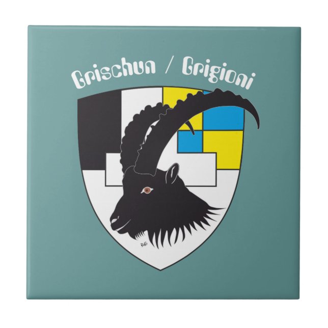Graubünden Suíça lajota (Frente)