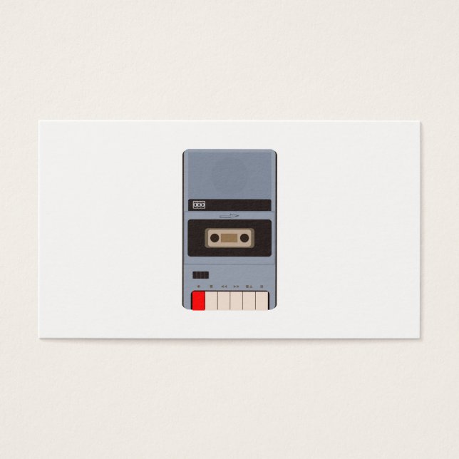 Gravador de fita cassete (Frente)