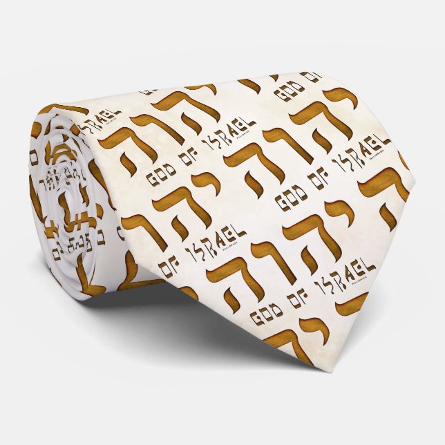 Gravata י ה ו ה Yehweh Tetragrammaton (Rolled)