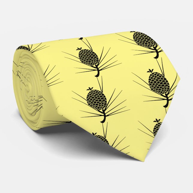 GRAVATA 葉 付 松 毬 (Rolled)