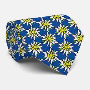 Gravata 1000 Edelweiss no Regal Blue