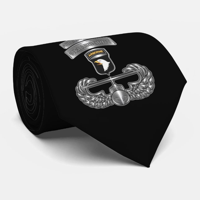 Gravata 1010Assalto Aéreo Da Divisão De Aeronaves Da rua (Rolled)