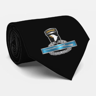 Gravata 101rua Divisão de Combate ao Crachá de Infantaria