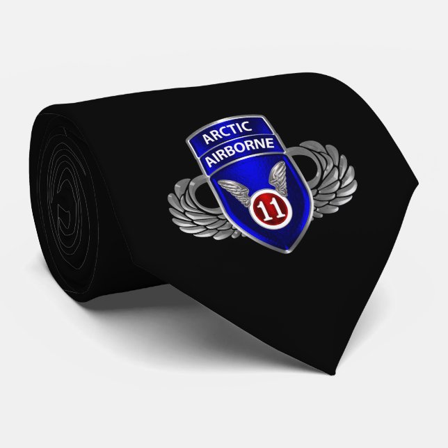 Gravata 11ª Divisão Aerotransportada  (Rolled)