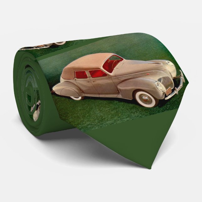 Gravata 1939 Lincoln Zephyr impressão (Rolled)