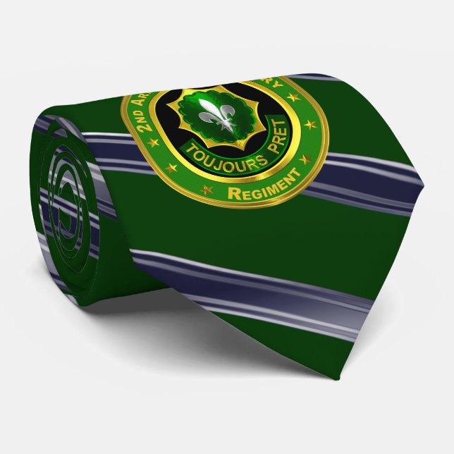 Gravata 2º Regimento de Cavalaria Blindada (Rolled)