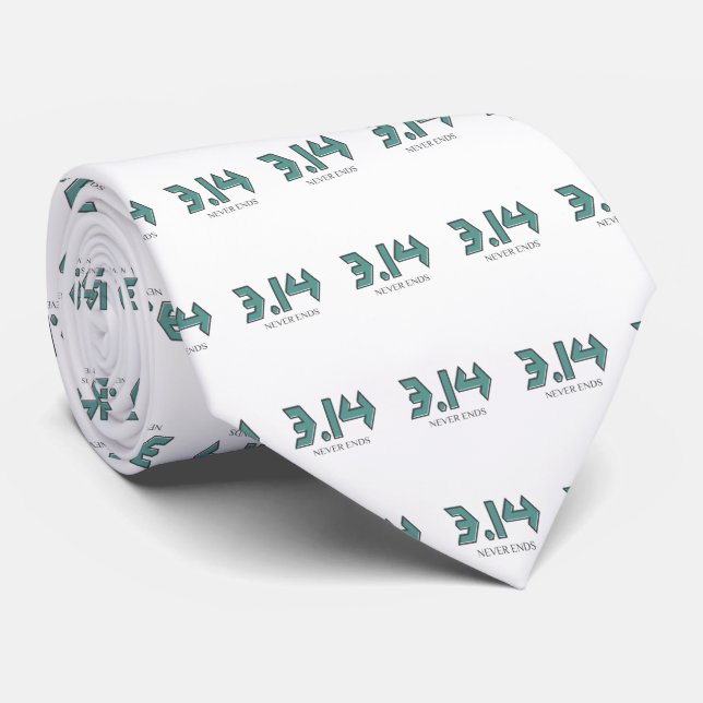 Gravata 3.14 Nunca termina (Rolled)