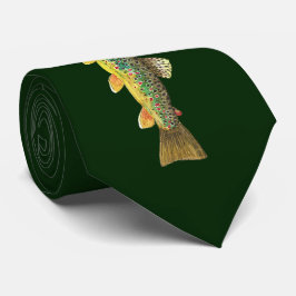 Gravata 3 Pescadores De Pescar Com Belas Trutas