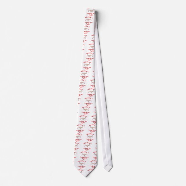 Gravata 50th. ANIVERSÁRIO (Frente)