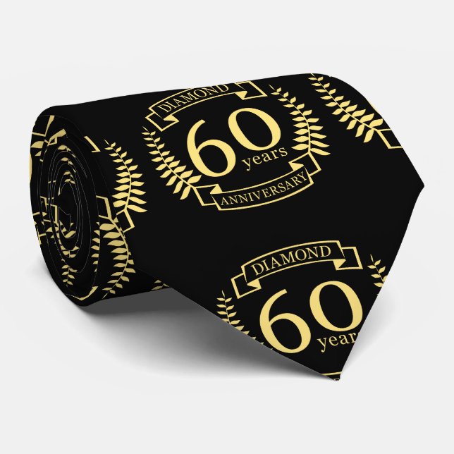 Gravata 60ª Blindagem ANNIVERSARY - amarelo (Rolled)