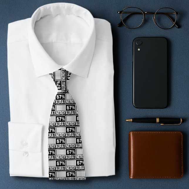 Gravata 67 Meme Aura Energy engraçado em 67, 67, 7 Memes G (Criador carregado)