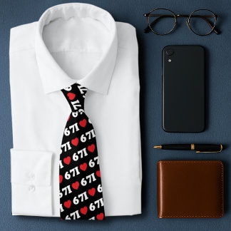 Gravata 67 Meme Engraçado Eu Amo Seis Sete 67º aniversário