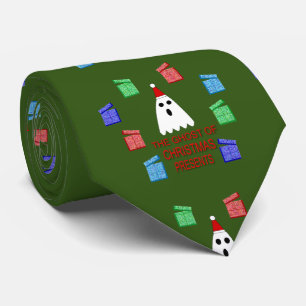 Gravata A alegria dos presentes de Natal é engraçada