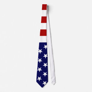 Gravata A bandeira americana