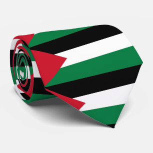 Gravata A bandeira palestina (علمفلسطين)