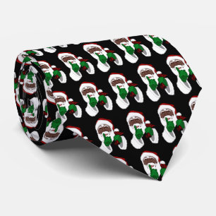 Gravata A Cláusula Africana do Papai Noel Papais noeis de